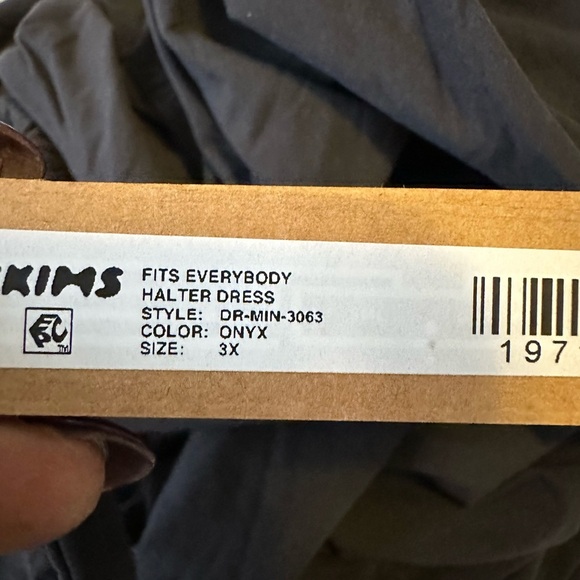 Fits everybody cut out halter dress in black Sz 3X - Picture 8 of 8